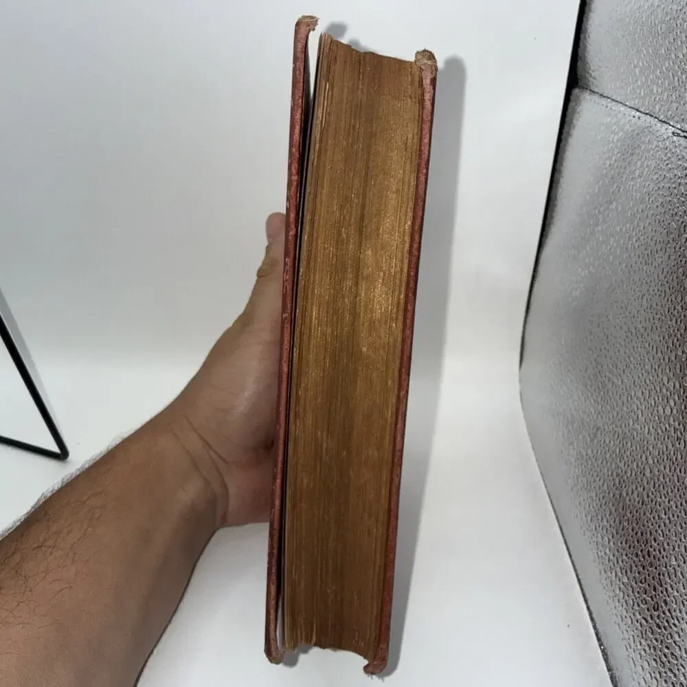 1881 THE POETICAL WORKS OF ROBERT BURNS Antique Decorative Victorian Poetry Book